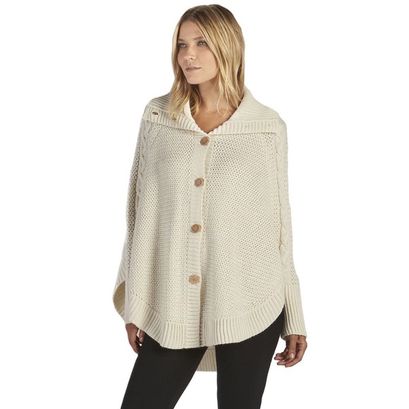 UGG Sweaters - Maribeth knitted poncho from UGG® Cream Color XS/S